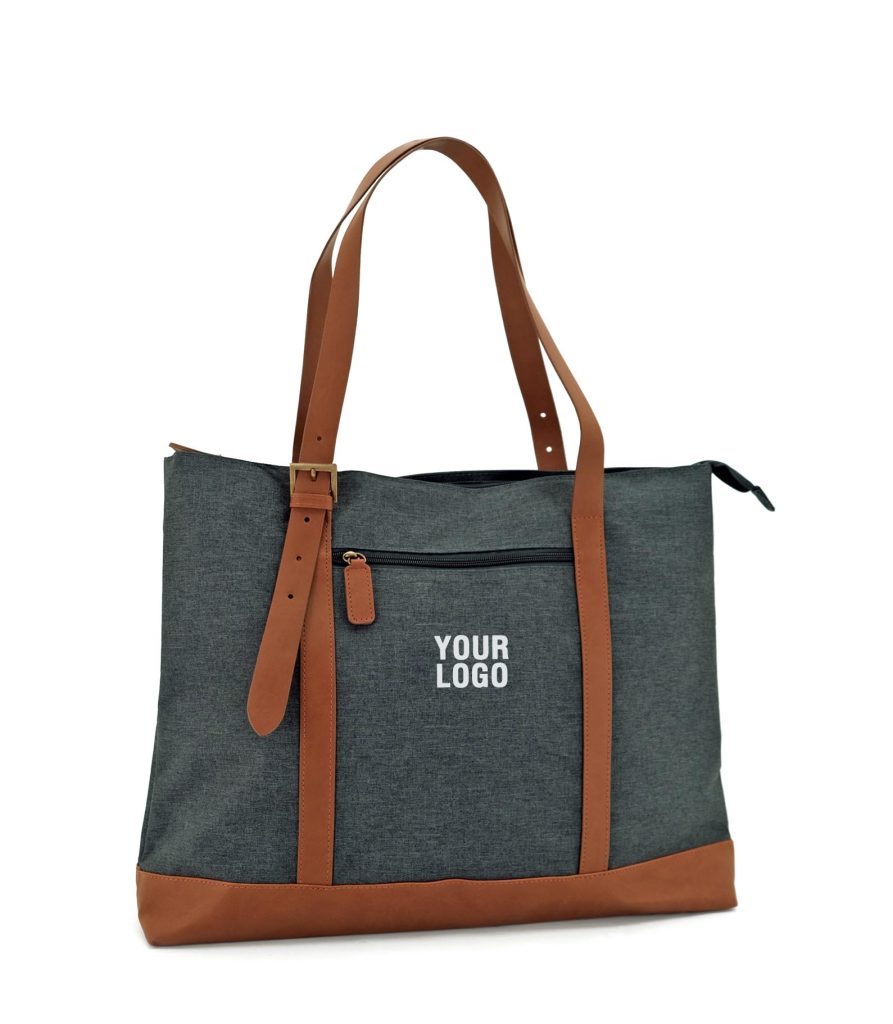 personalized tote bags with zipper