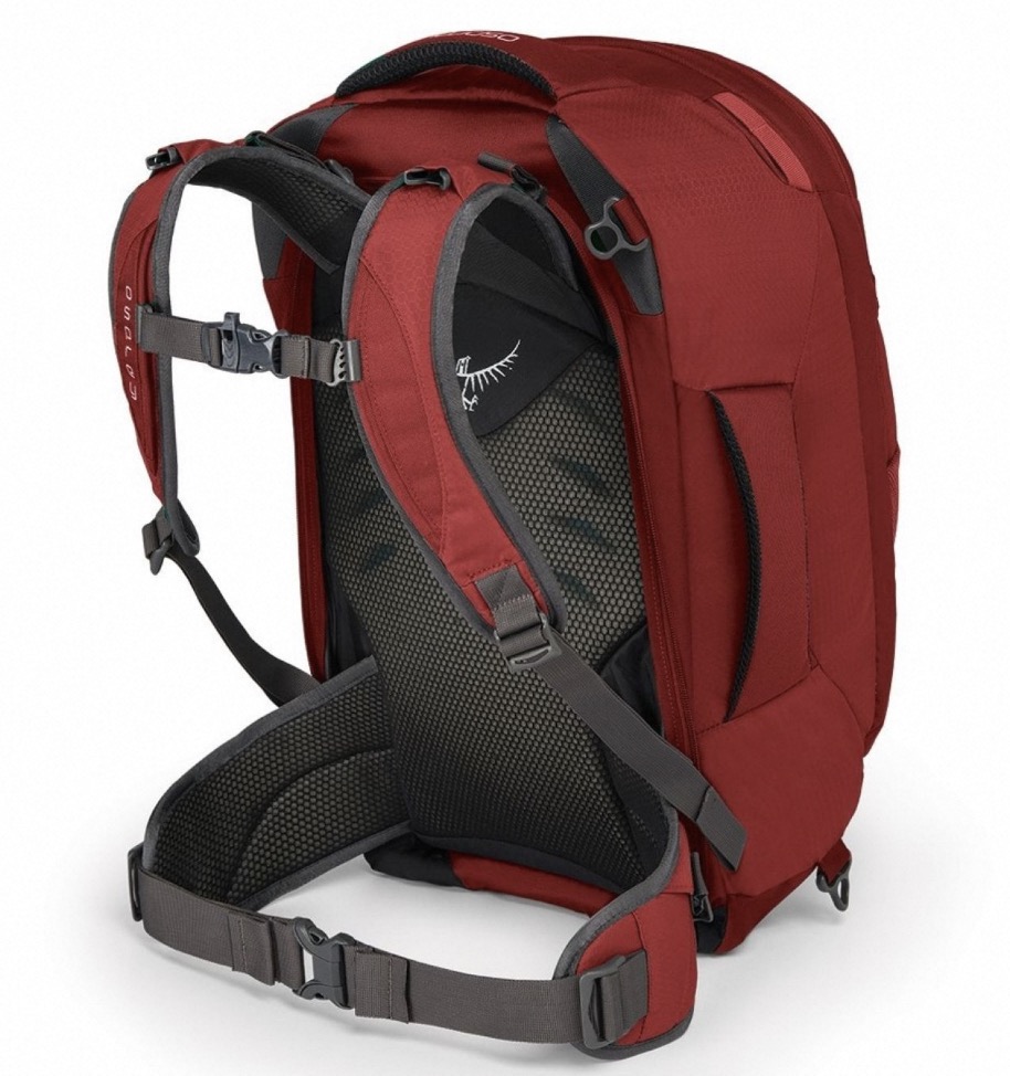 osprey farpoint 40 men's travel backpack