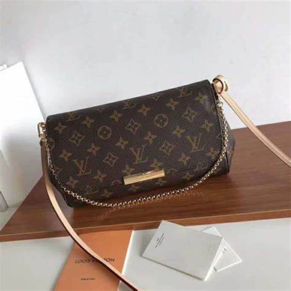 louis vuitton favorite mm monogram canvas crossbody bag brown