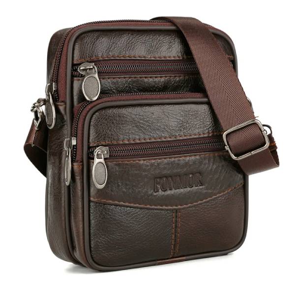 mini leather backpack for men