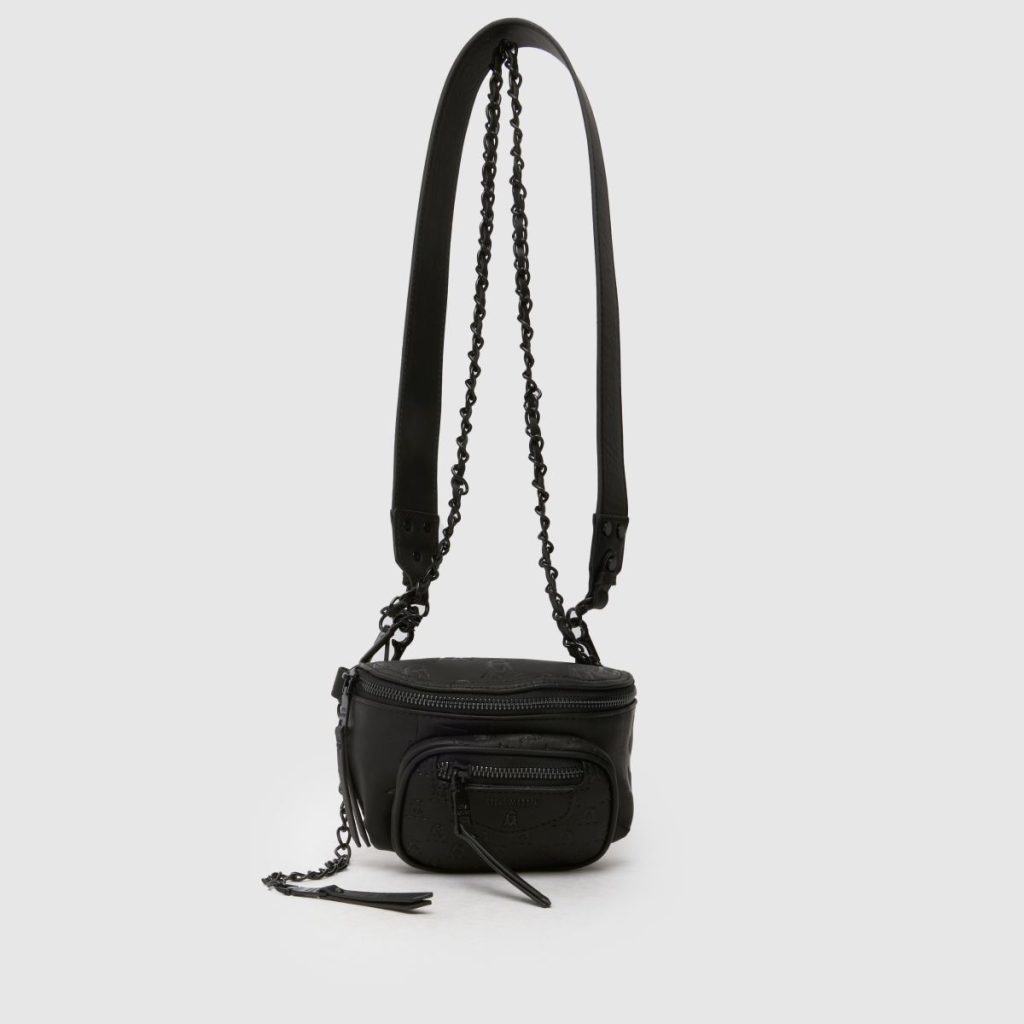 all black crossbody bag