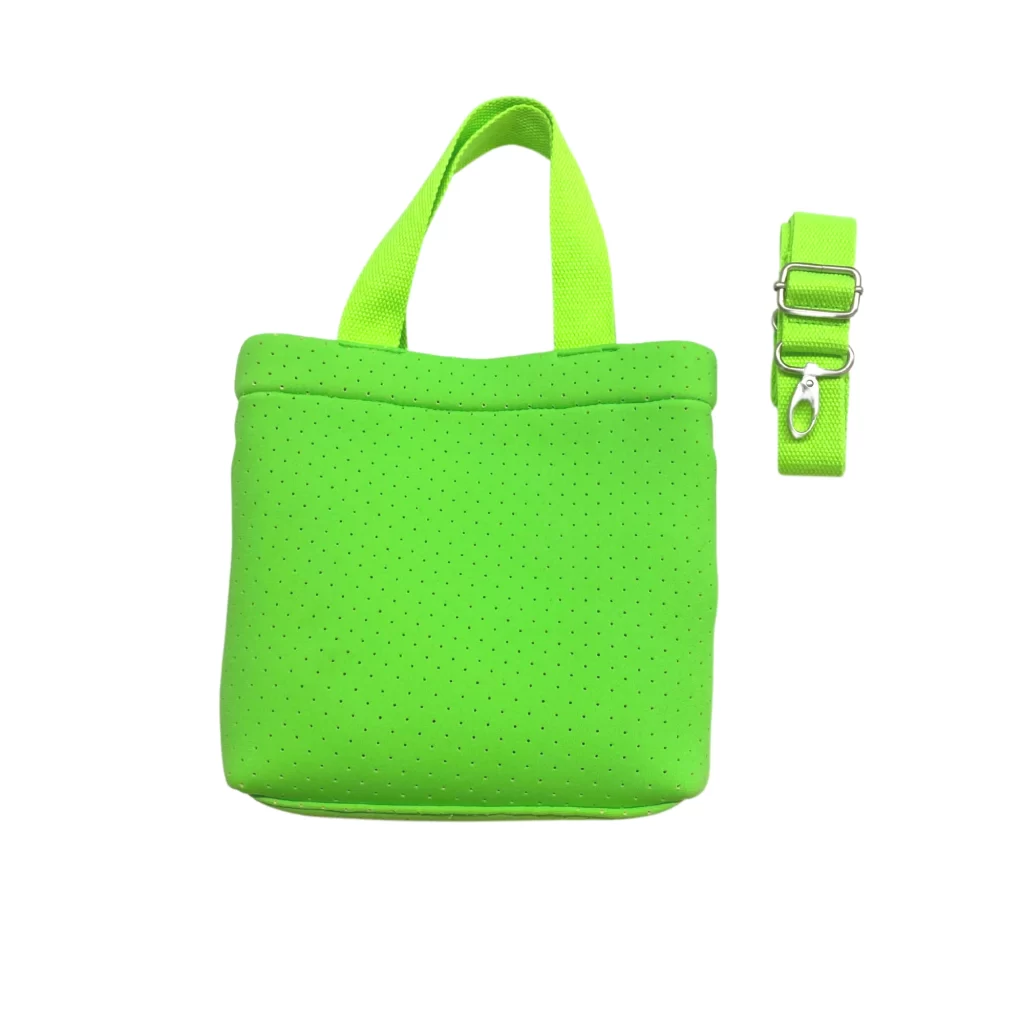 neon crossbody bag