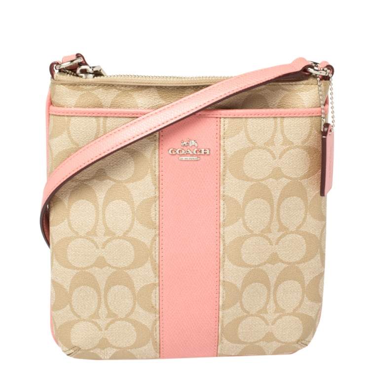 coach crossbody bag pink