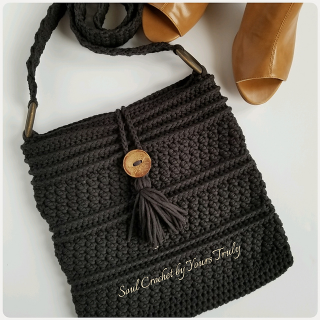 crossbody crochet bag