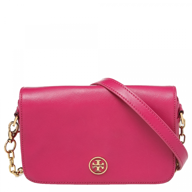 tory burch pink crossbody bag