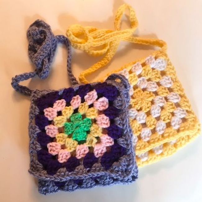 crossbody crochet bag