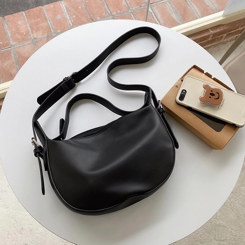 Crossbody crescent bag