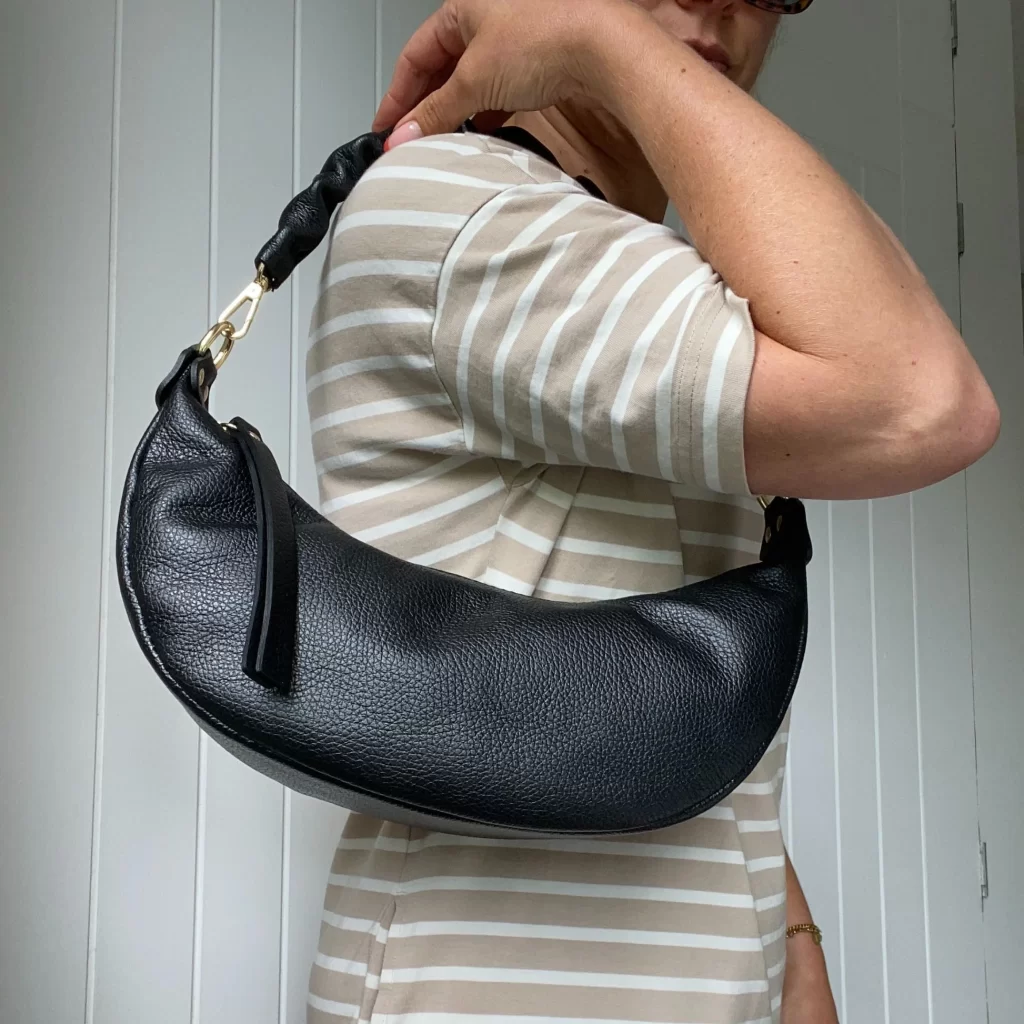 Crossbody crescent bag