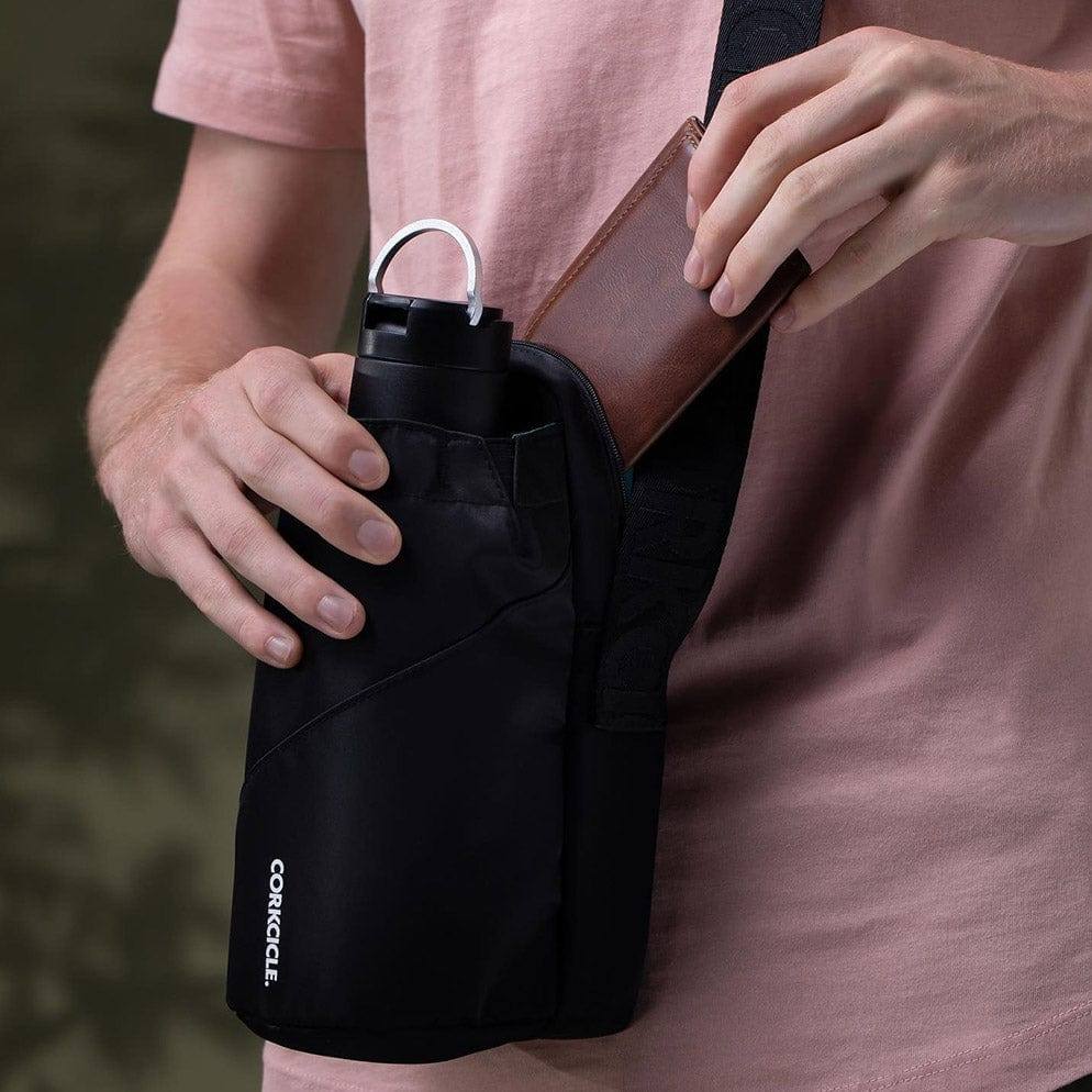 crossbody bag with water bottle pocket