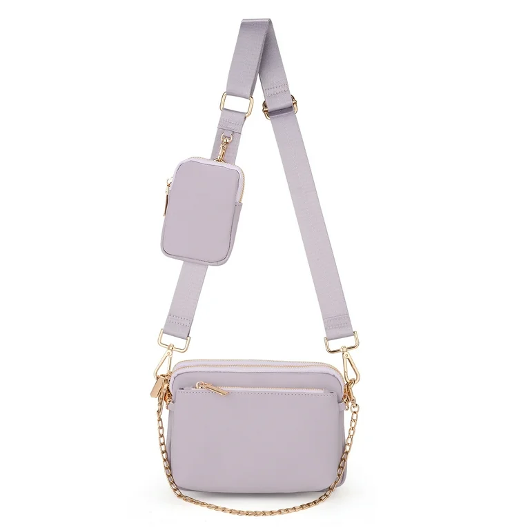 Lilac Crossbody Bag